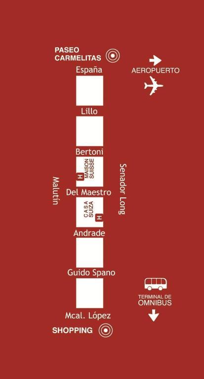 Hostal Casa Suiza Asunción Exteriér fotografie